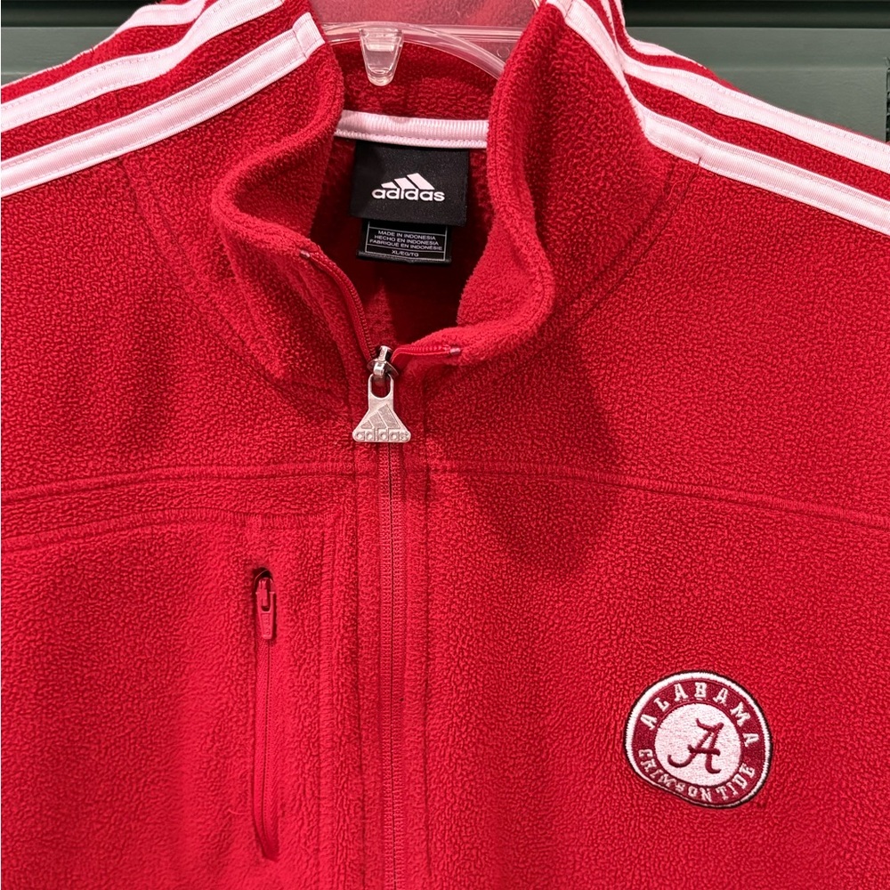 Adidas Alabama Crimson Tide Fleece Pullover
